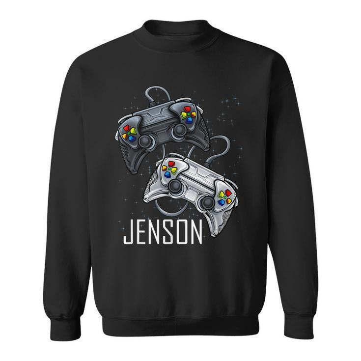 Jenson Video Game Online Gaming Gamer Player Boys Name Sweatshirt