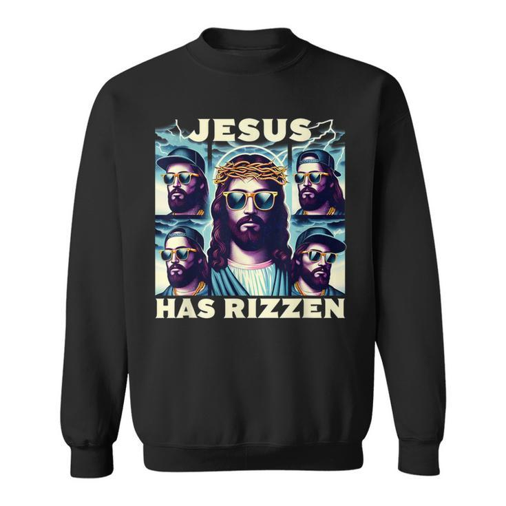 Jesus Is Rizzen Sweatshirt
