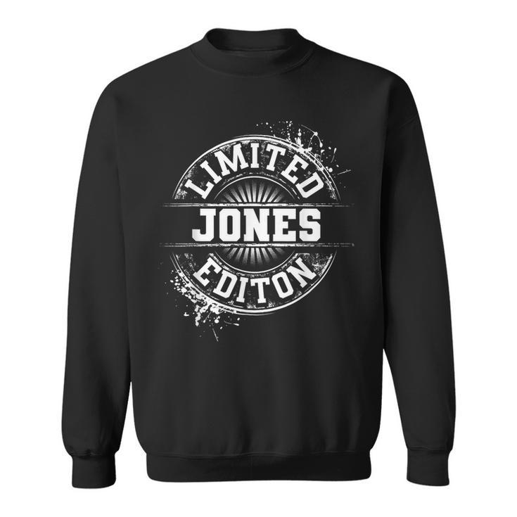 Jones Surname Family Tree Birthday Reunion Idea Sweatshirt