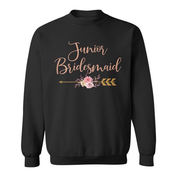 Junior Bridesmaid Bridal Shower Wedding Party Sweatshirt