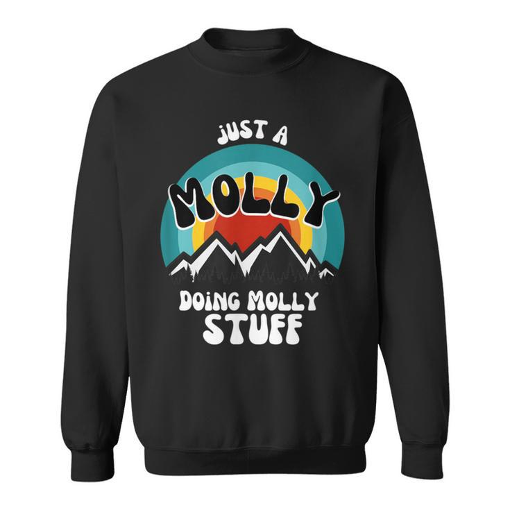 Just A Molly Doing Molly Stuff Vintage Sweatshirt