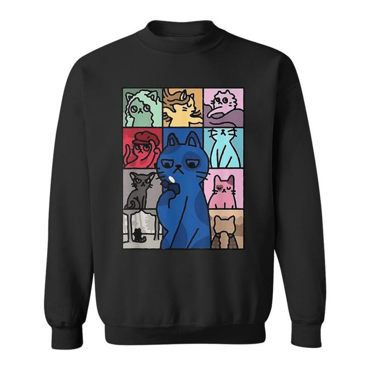 Karma Is Cat Cat Lover Sweatshirt