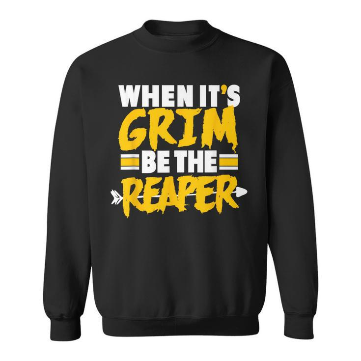 Kc Grim Reaper Of Kansas City Grim Reaper Red Kc Fanshop Kc Sweatshirt