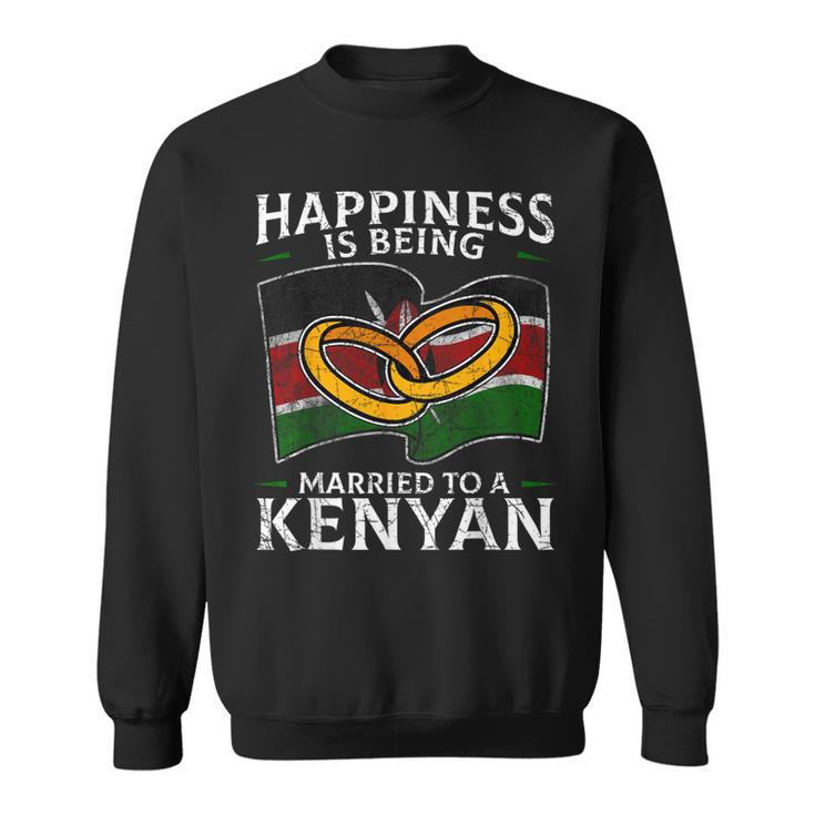 Kenyan Marriage Kenya Married Heritage Flag Roots Culture Sweatshirt