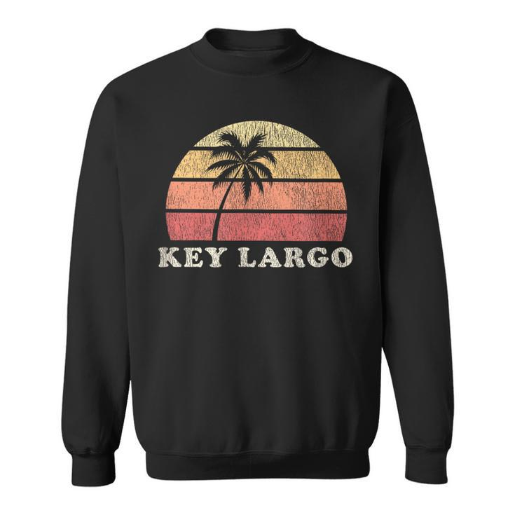 Key Largo Fl Vintage 70S Retro Throwback Sweatshirt