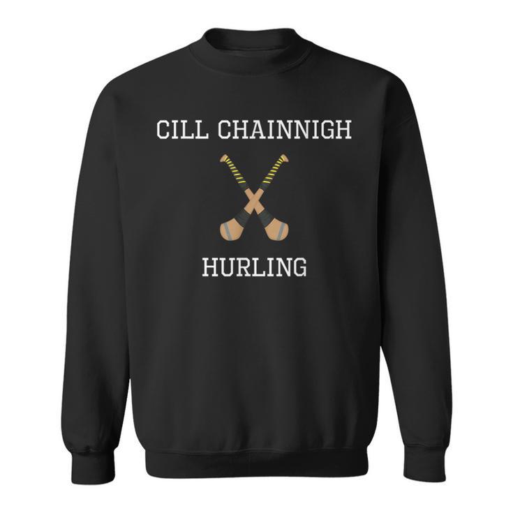 Kilkenny Cill Chainnigh Hurling Irish County Ireland Hurling Sweatshirt