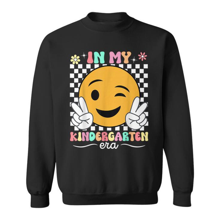 In My Kinder Era Back To School Kindergarten Teacher Sweatshirt