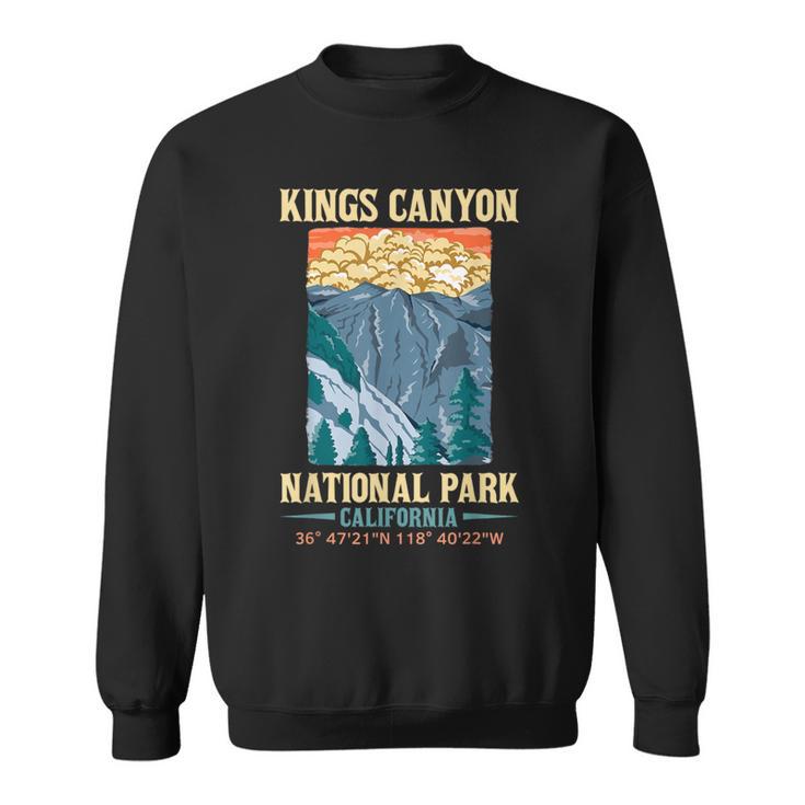 Kings Canyon Us National Park California Usa Parks Lover Sweatshirt