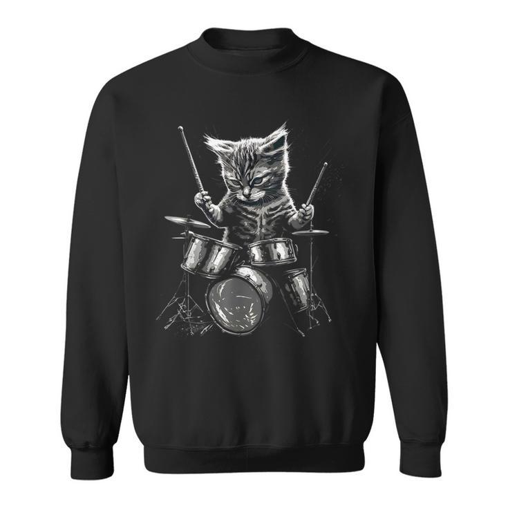 Kitty Drums Classic Sweatshirt