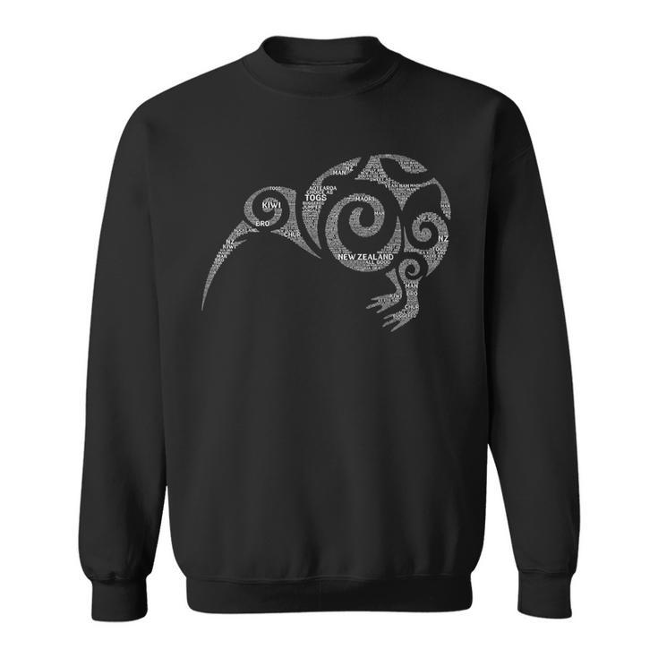 Kiwi New Zealand Slang For Maori Nz New Zealand Sweatshirt