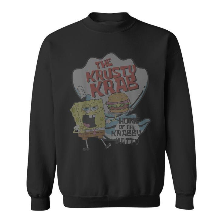 Krusty Krab Home Of The Krabby Patty Sweatshirt