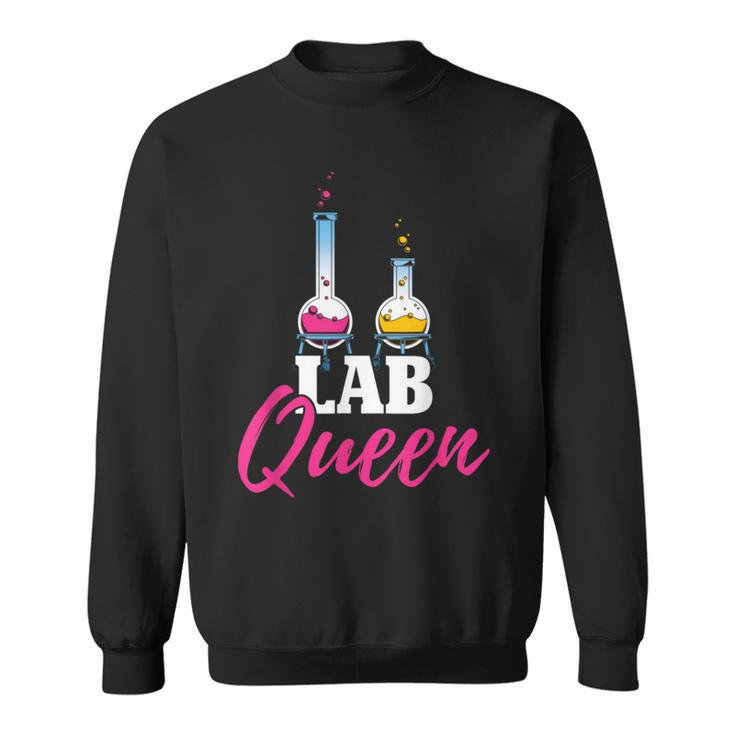 Lab Queen Lab Technician Medical Laboratory Scientist Sweatshirt