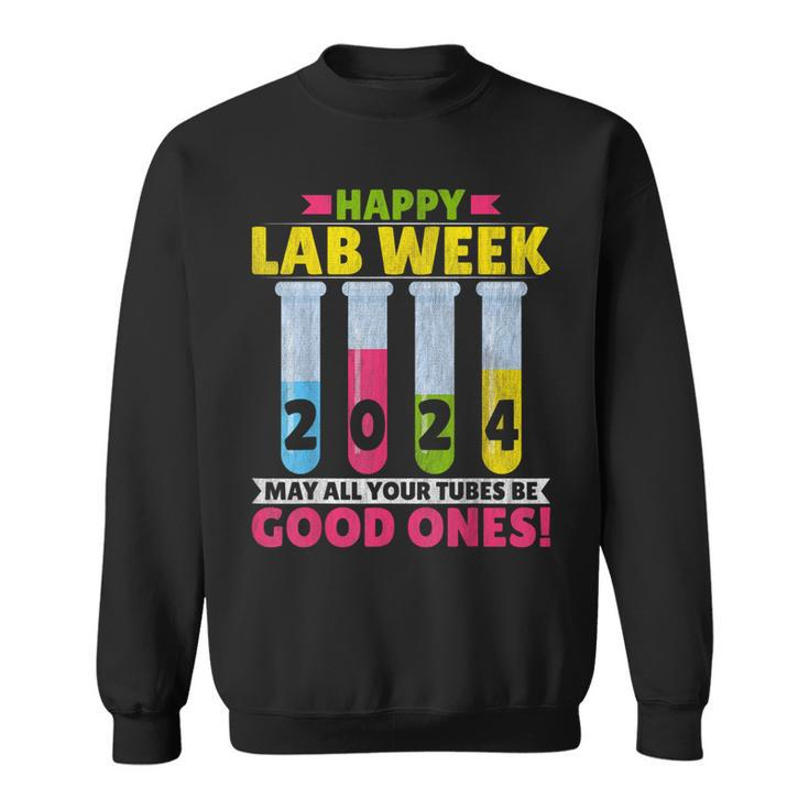 Lab Tech Happy Lab Week 2024 Lab Technician Sweatshirt