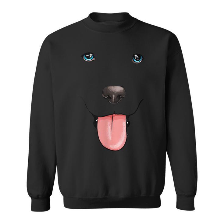 Labrador Face Lab Dog Costume I Love My Labrador Sweatshirt