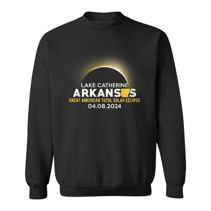 Lake Catherine Ar Arkansas Total Solar Eclipse 2024 Sweatshirt