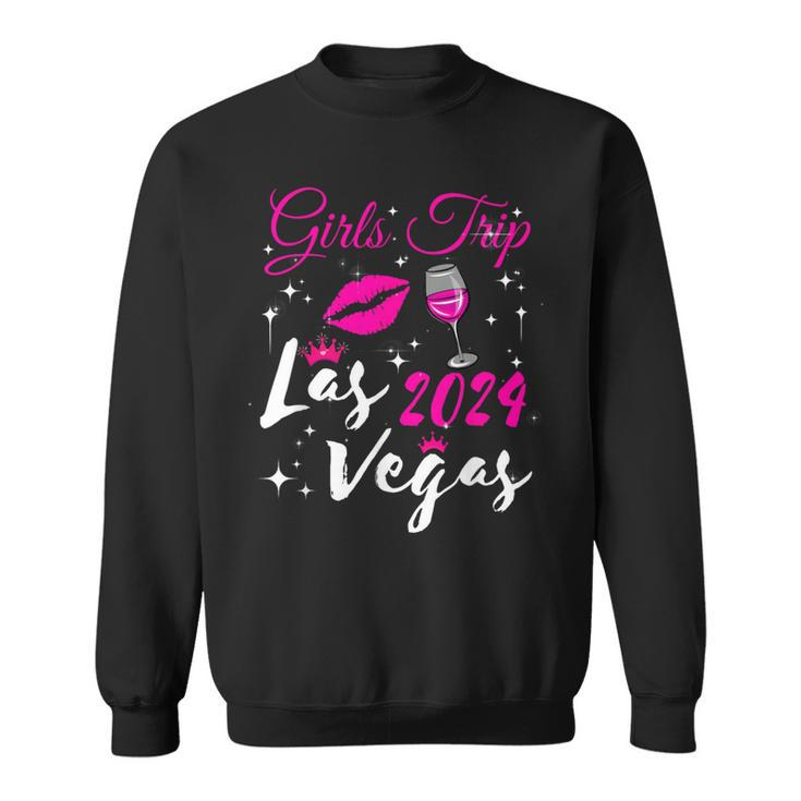Las Vegas Girls Trip 2024 Girls Weekend Friend Matching Sweatshirt