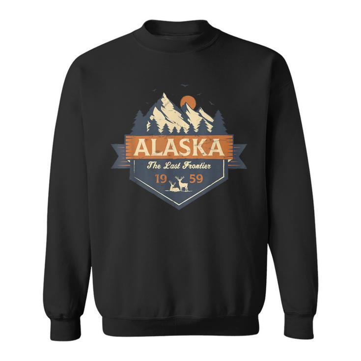 Last Frontier Retro Alaska Sweatshirt