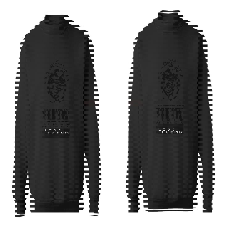 The Legend Of The ' Whitney ' Sweater e