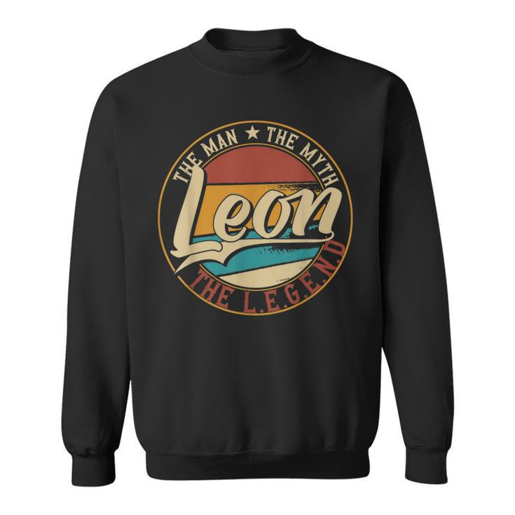 Leon The Man The Myth The Legend Sweatshirt