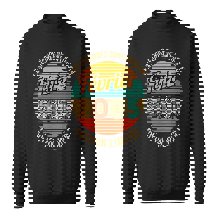 Les Legendes Sont Nees En Fevrier 2005 18Ème Anniversaire Sweater e
