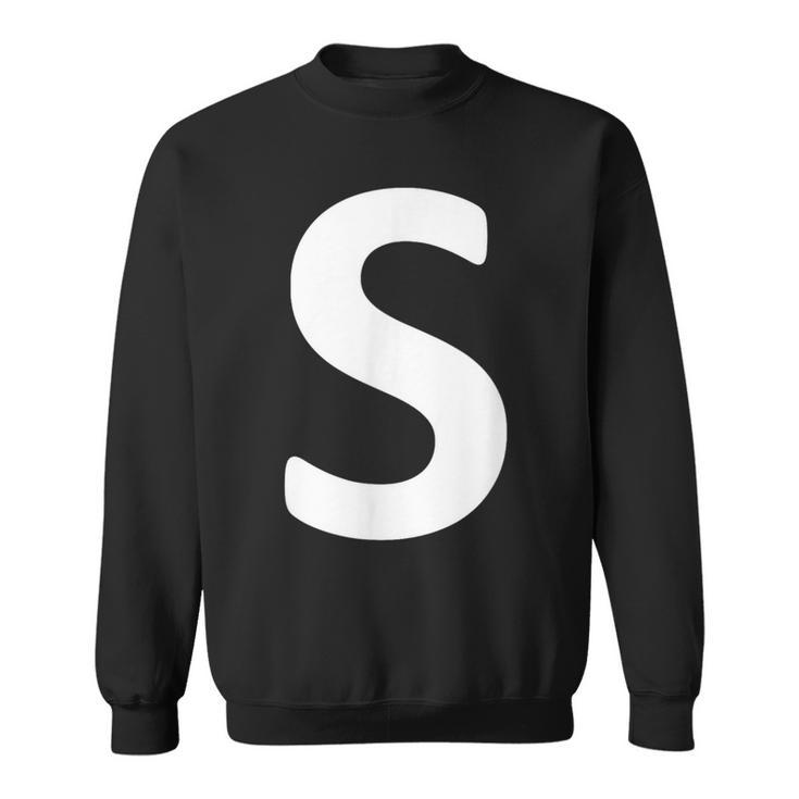 Letter S Sweatshirt