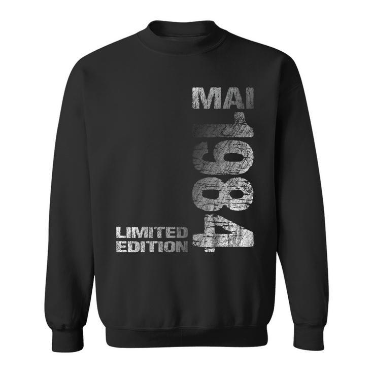 Limited Edition Mai 1984 Mann Frau 40 Geburtstag Sweatshirt