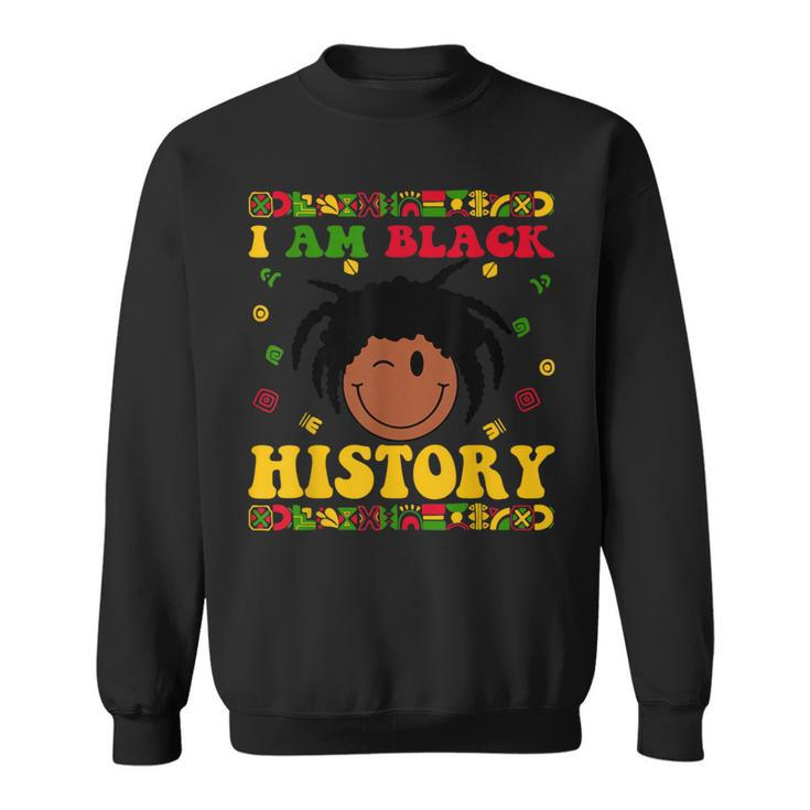 Little Mister Black History Month Boy Kid African Toddlers Sweatshirt