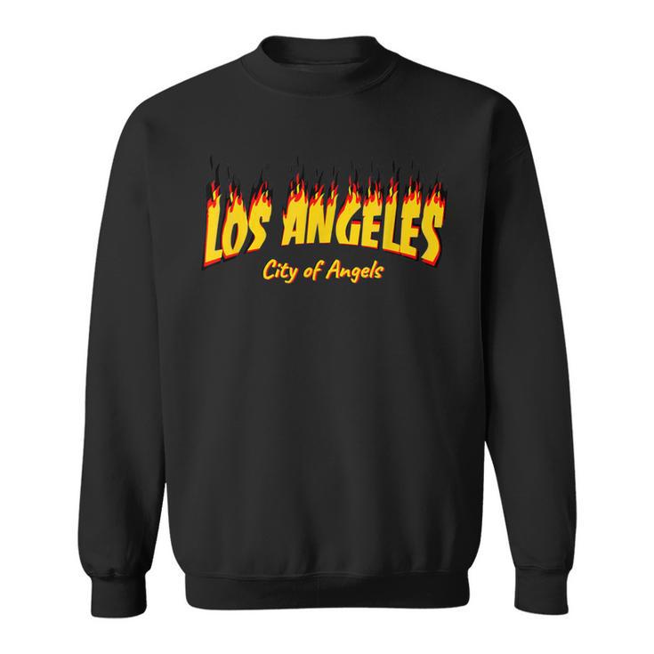 Los Angeles California Aesthetic La Classic Sweatshirt