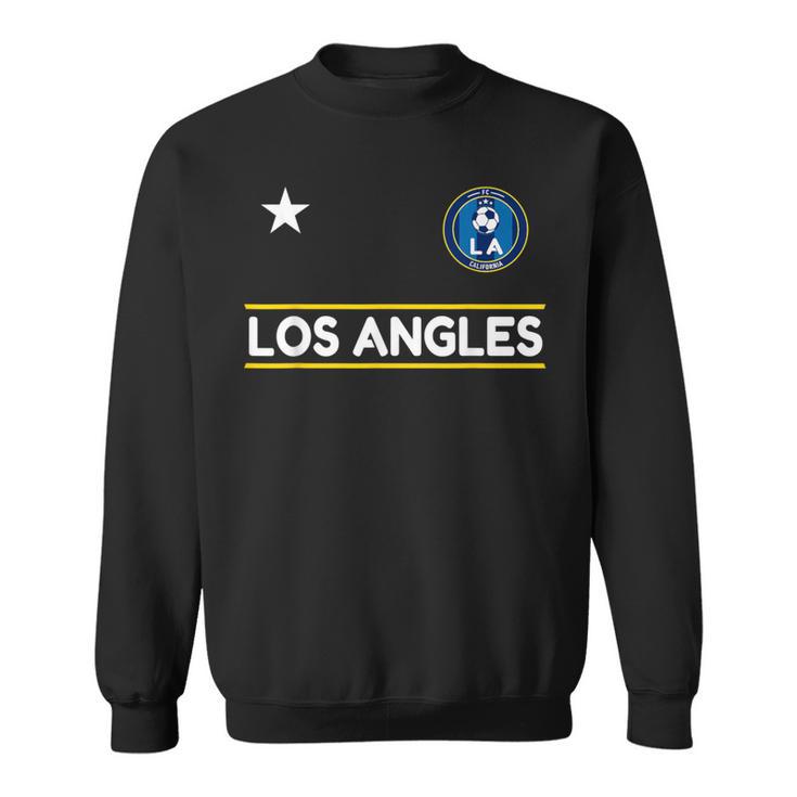 Los Angles La Soccer Team Jersey Mini Badge Ii Sweatshirt