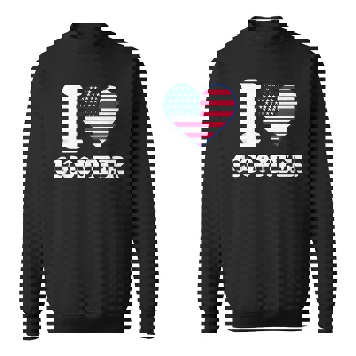 I Love Cooter I Heart Cooter Sweatshirt