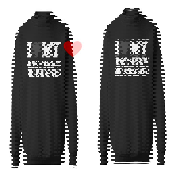 I Love My Hot Nerd Husband I Heart My Hot Nerd Husband Camisa de entrenamiento