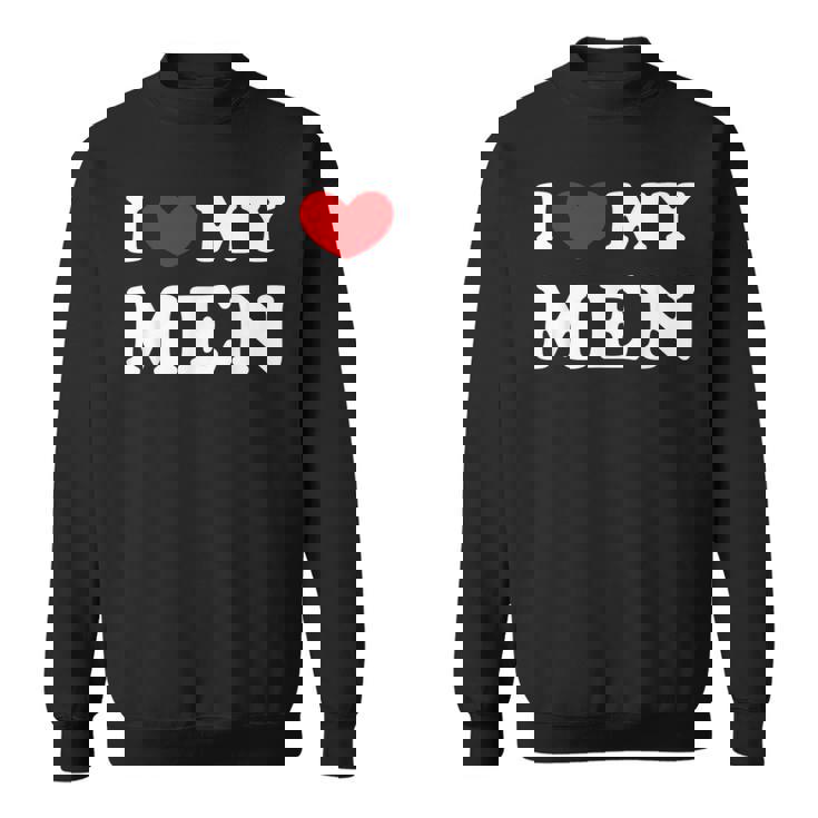 I Love My J'aime Mes Men Sweater e