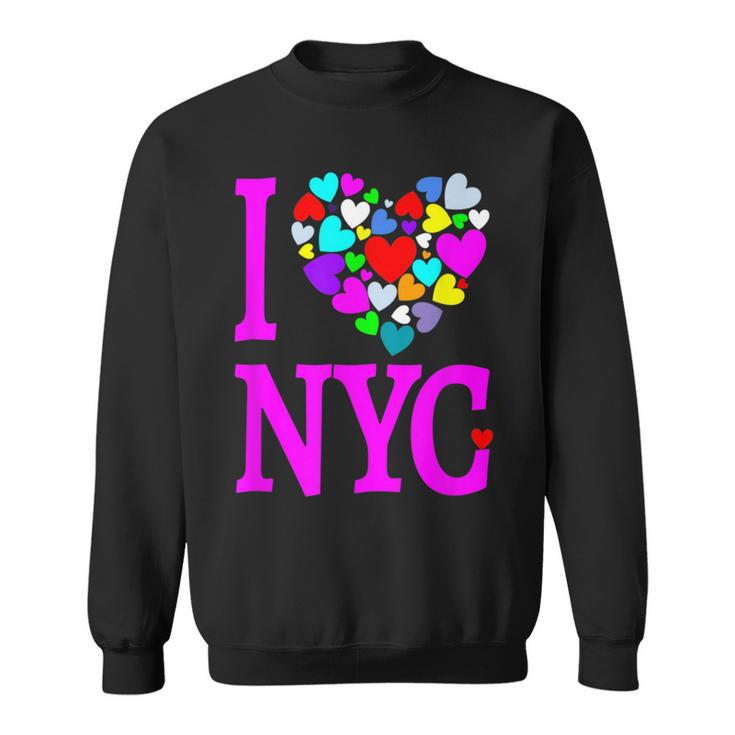 I Love Nyc T Heart New York City T Sweatshirt
