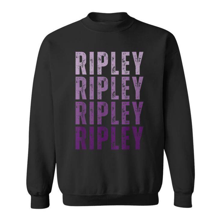I Love Ripley Personalized Name Ripley Vintage Sweatshirt