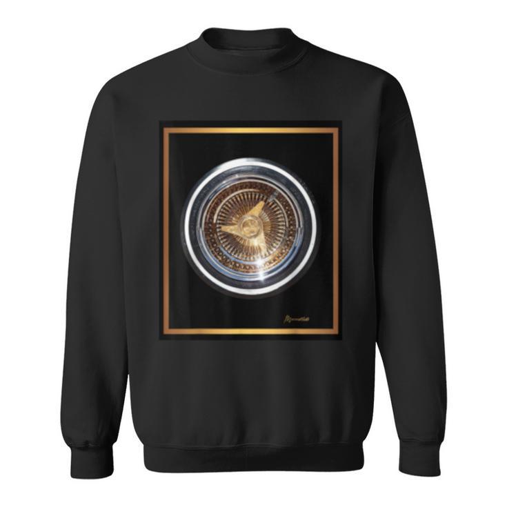 Lowrider Gold Wheel T Sweatshirt