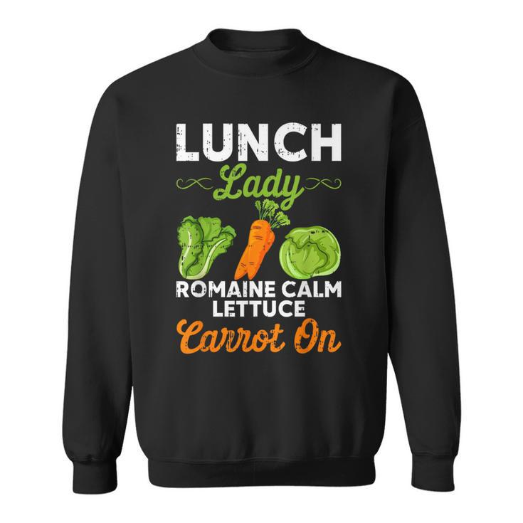 Lunch Lady Squad Cafeteria Worker Dinner Lady Cooking Sweatshirt