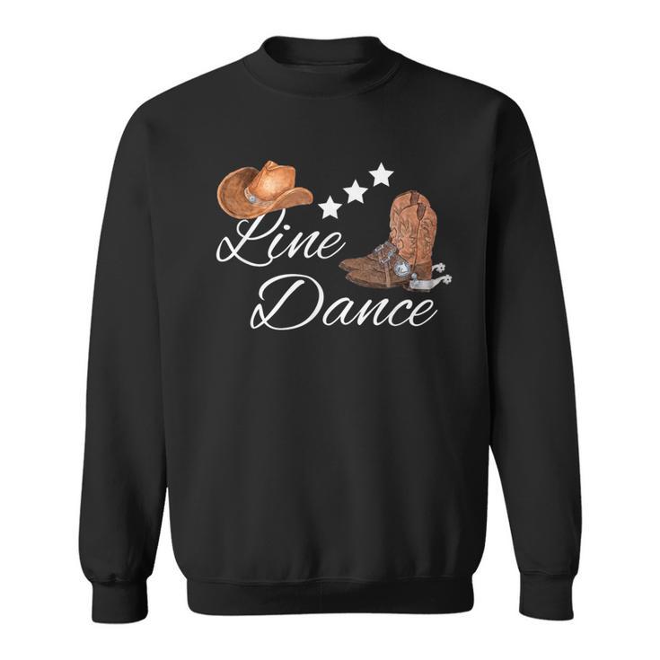 Lustiges Geschenk Für Line Dancer Mit Dem Line Dance Sweatshirt