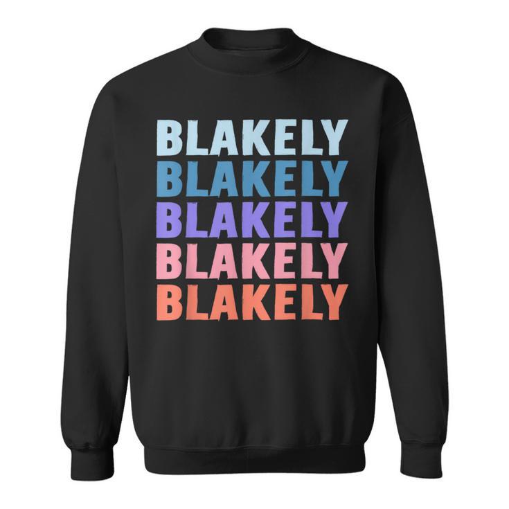 Lustiges Geschenk Name Blakely Personalisierterorname Sweatshirt