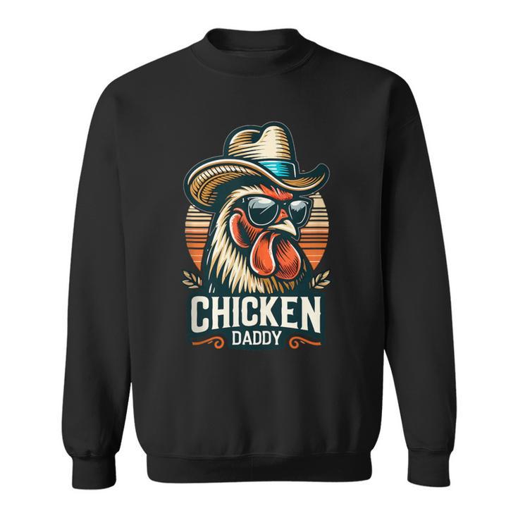 Lustiges Huhn Papa Männer Bauer Hühner Liebhaberatertag Sweatshirt