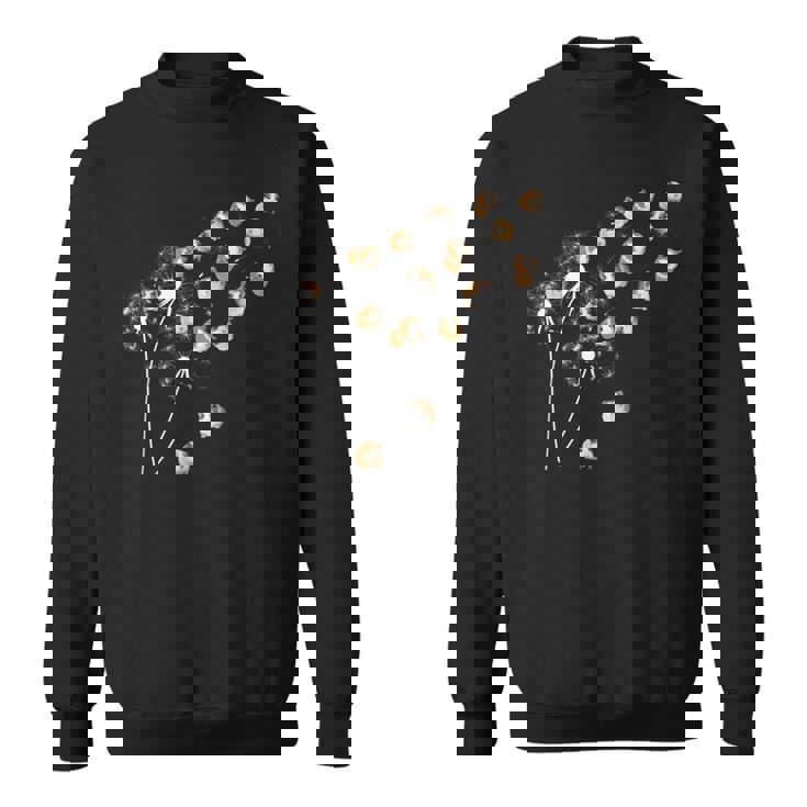 Lustiges Löwenzahn-Meerschweinchen-Kollektion Süßes Meerschweinchen-Sammlung Sweatshirt