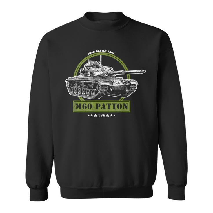 M60 Patton Main Battle Tank Sweatshirt