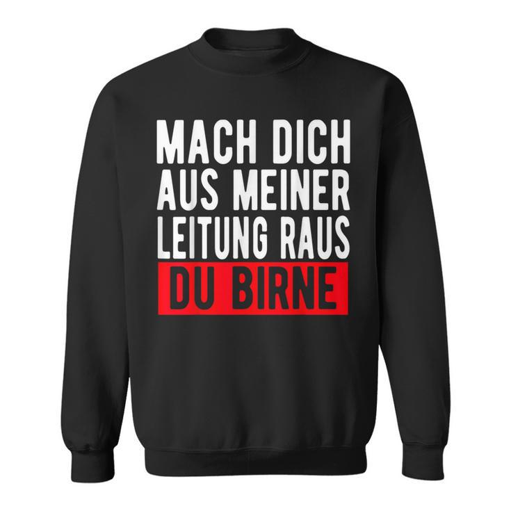 Mach Dich Aus Meiner Leitung Du Pörne Ritter Meme Sweatshirt, Witziges Meme-Sweatshirt