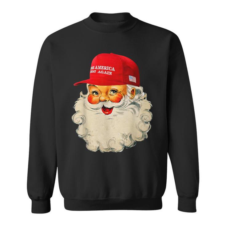 Maga Santa Make America Great All Over Again Magaa Sweatshirt