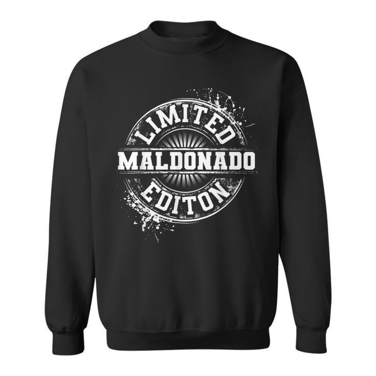 Maldonado Surname Family Tree Birthday Reunion Sweatshirt