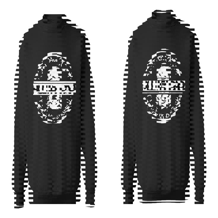 The Man The Myth The Legend Fathers Day Mullet Daddy Sweatshirt