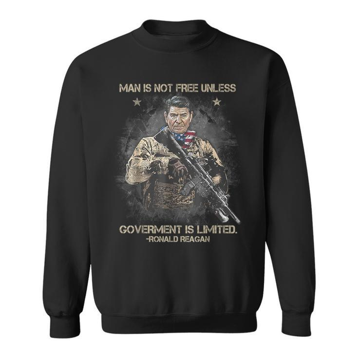 Man Is Not Free Unless Government Is Limited Sweatshirt