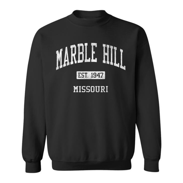 Marble Hill Missouri Mo Js04 Vintage Athletic Sports Sweatshirt