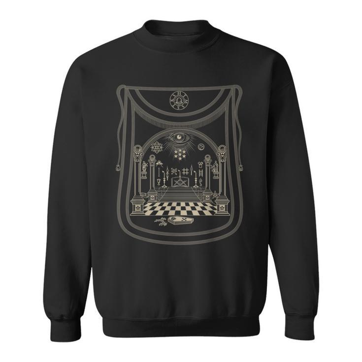 Masonic Apron Vintage Drawing Sweatshirt