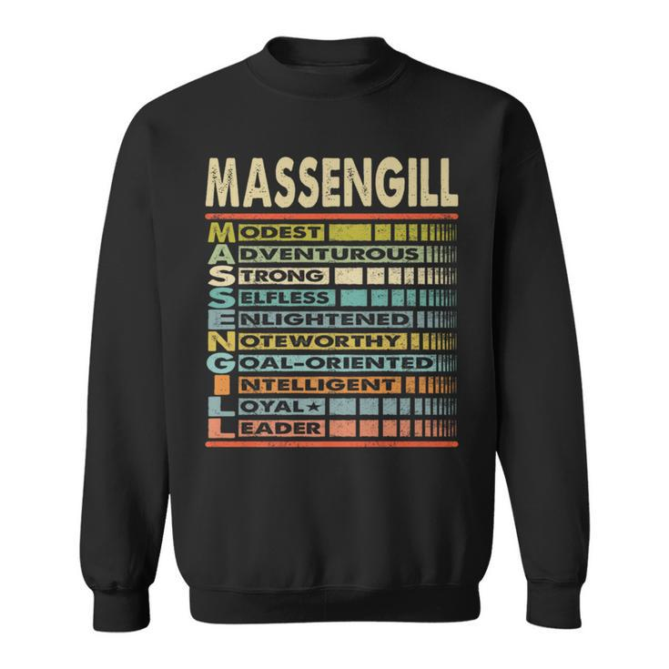 Massengill Family Name Massengill Last Name Team Sweatshirt