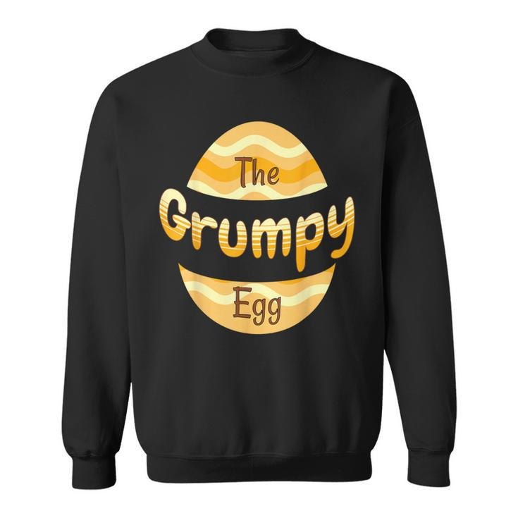 Matching Easter Pajamas And Outfits The Grumpy Easter Egg Sweatshirt